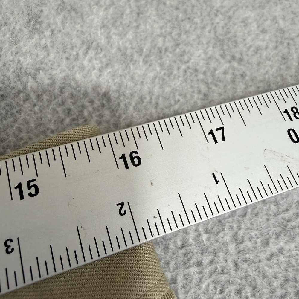Vintage 60s US Military Officer Chino Pants Trousers Vietnam 32x30 Khaki Shade 1 - Picture 2 of 12